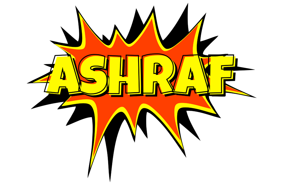 Ashraf bazinga logo