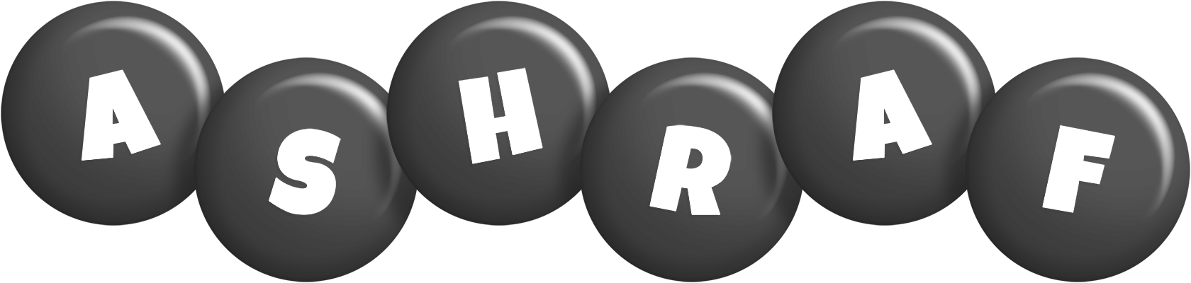 Ashraf candy-black logo