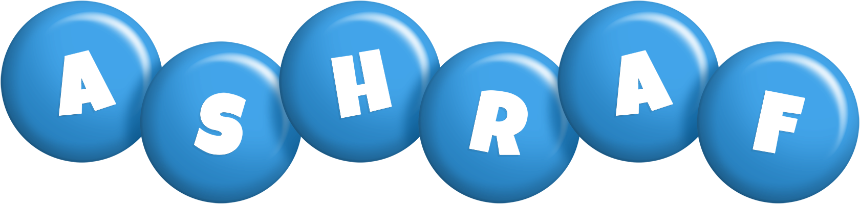 Ashraf candy-blue logo