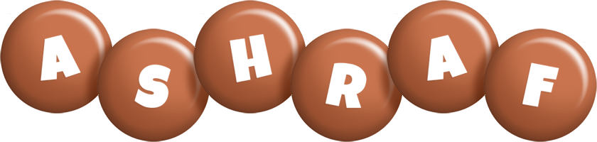 Ashraf candy-brown logo