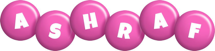Ashraf candy-pink logo