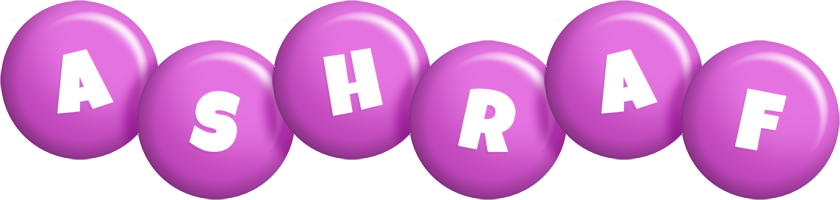 Ashraf candy-purple logo