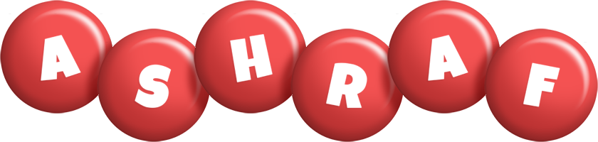 Ashraf candy-red logo