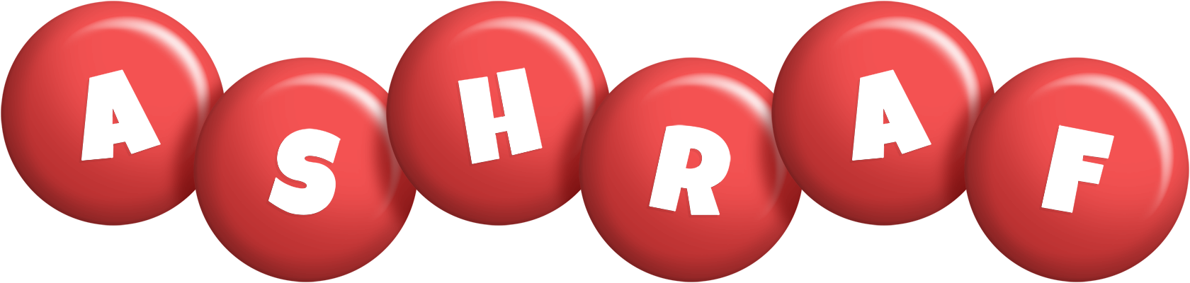 Ashraf candy-red logo