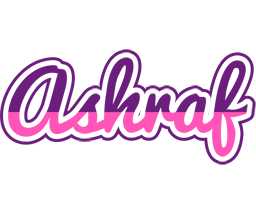 Ashraf cheerful logo