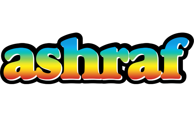 Ashraf color logo