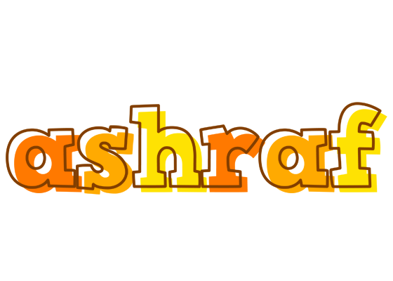 Ashraf desert logo