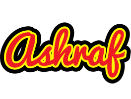 Ashraf fireman logo