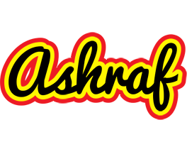 Ashraf flaming logo