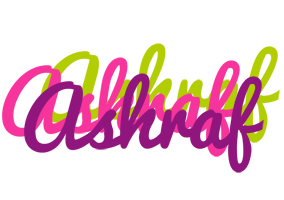 Ashraf flowers logo