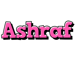 Ashraf girlish logo