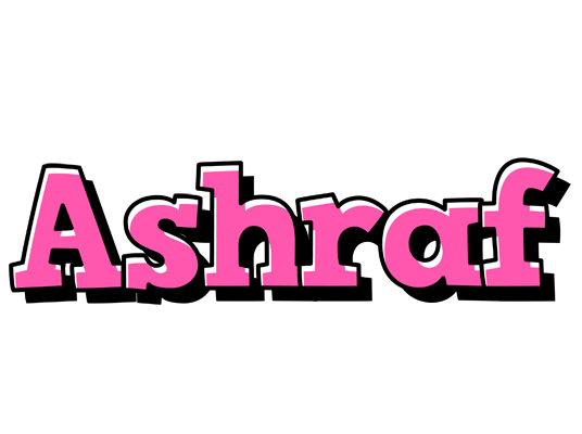 Ashraf girlish logo