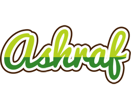 Ashraf golfing logo