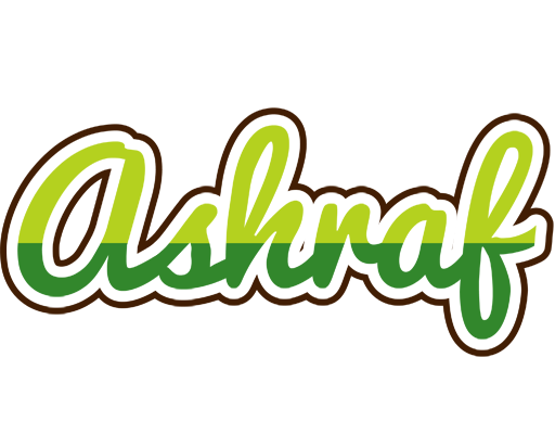 Ashraf golfing logo