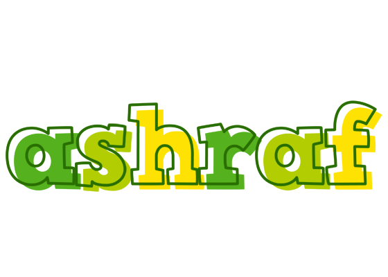 Ashraf juice logo