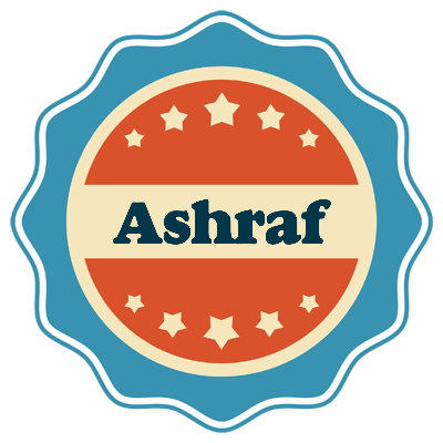 Ashraf labels logo