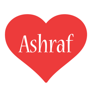 Ashraf love logo