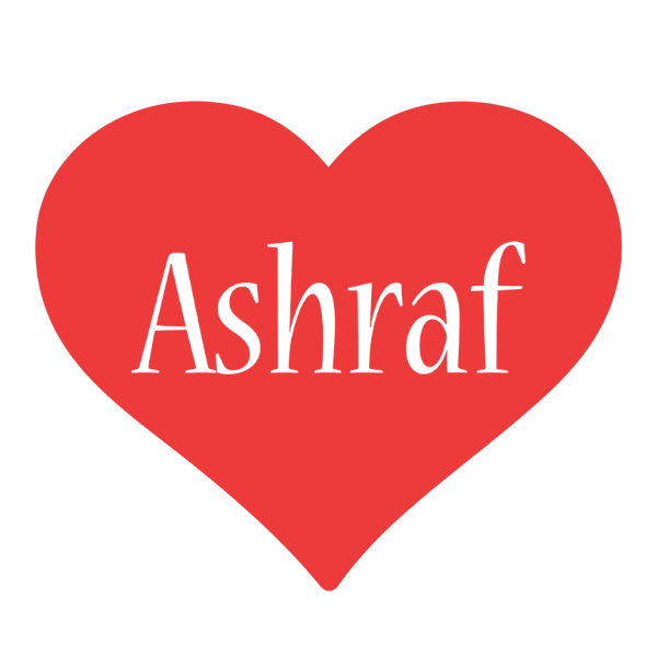 Ashraf love logo