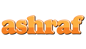 Ashraf orange logo