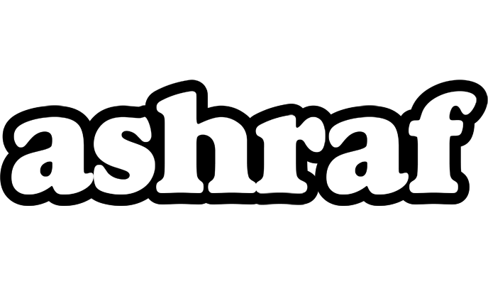 Ashraf panda logo