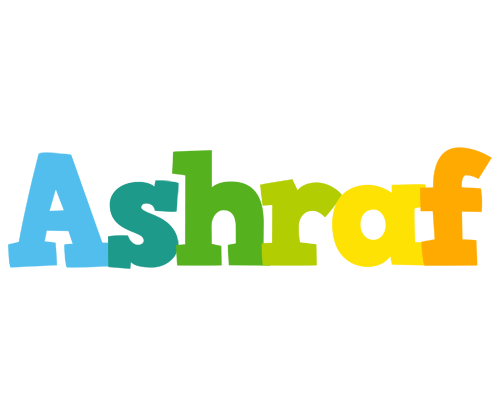 Ashraf rainbows logo