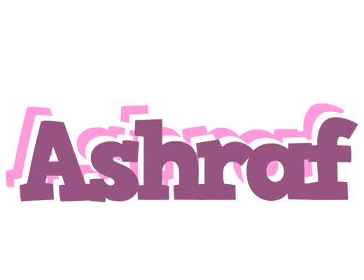 Ashraf relaxing logo