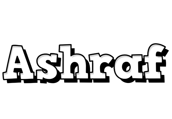 Ashraf snowing logo