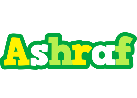 Ashraf soccer logo