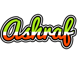 Ashraf superfun logo