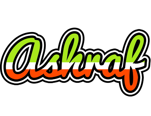 Ashraf superfun logo