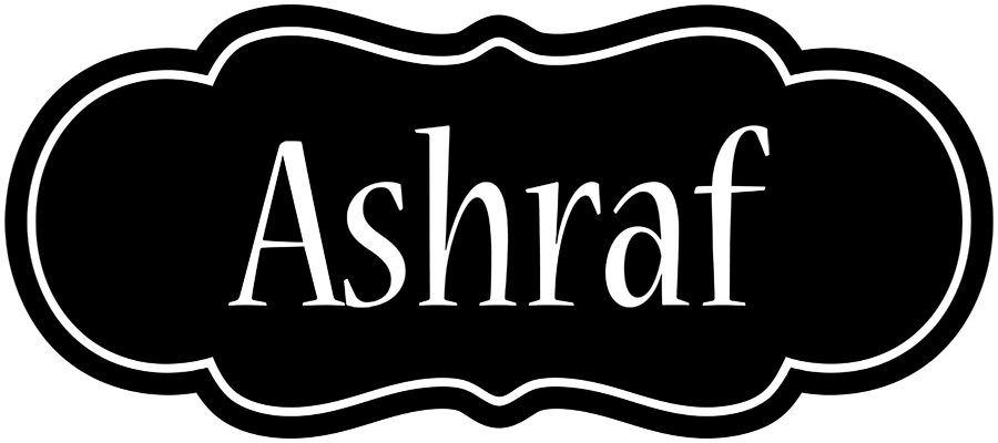 Ashraf welcome logo