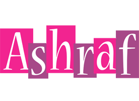 Ashraf whine logo