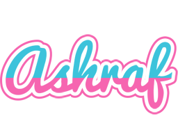 Ashraf woman logo