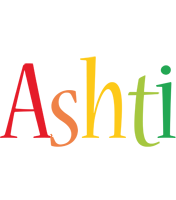 Ashti birthday logo