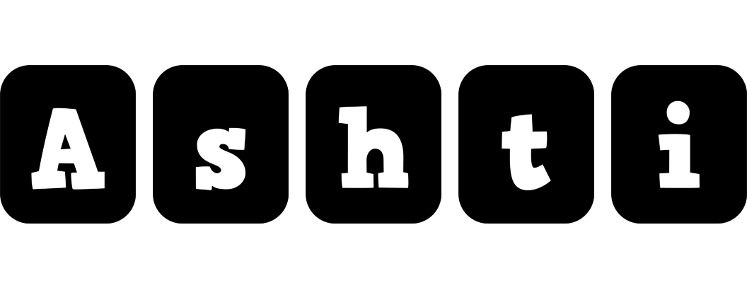 Ashti box logo