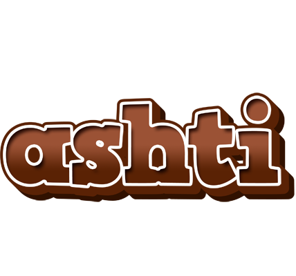 Ashti brownie logo