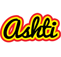 Ashti flaming logo