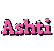 Ashti girlish logo