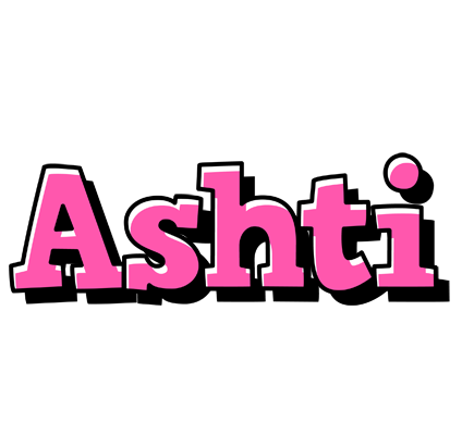 Ashti girlish logo
