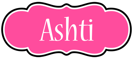 Ashti invitation logo