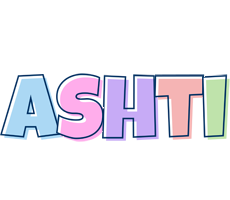 Ashti pastel logo