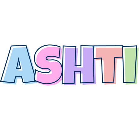 Ashti pastel logo
