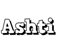 Ashti snowing logo