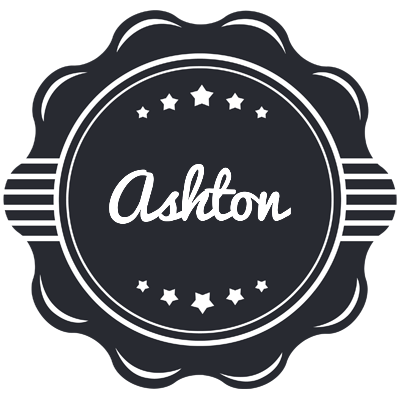 Ashton badge logo