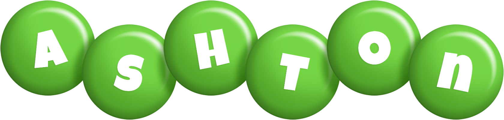 Ashton candy-green logo