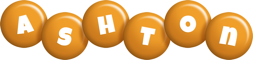 Ashton candy-orange logo