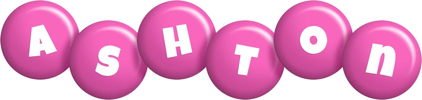 Ashton candy-pink logo