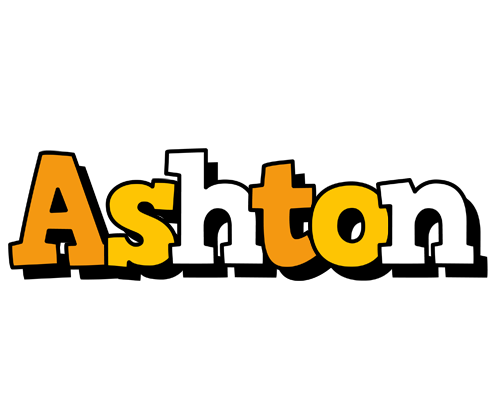 Ashton cartoon logo