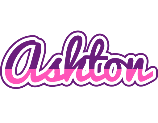 Ashton cheerful logo
