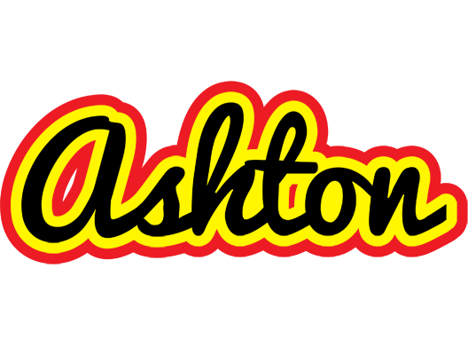 Ashton flaming logo